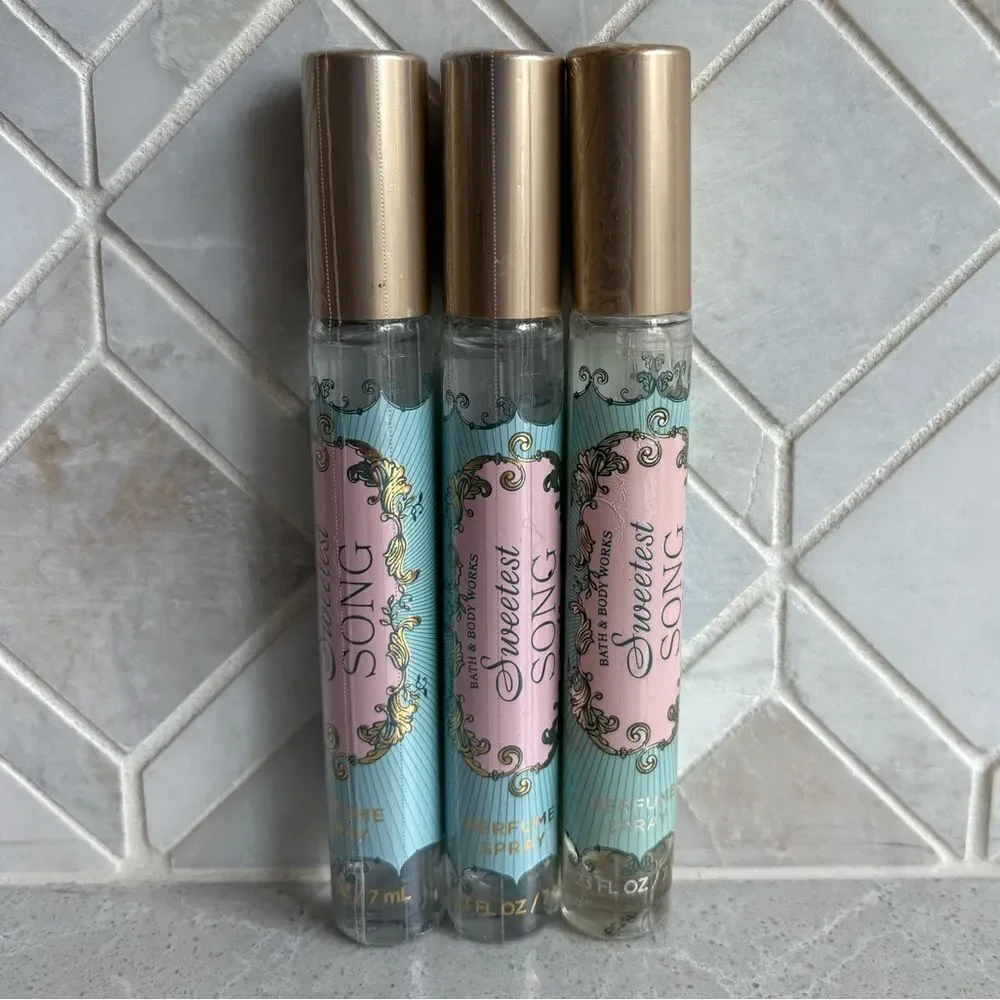 Bath & Body Works “Sweetest Song” New Rollerball Fragrance Bundle